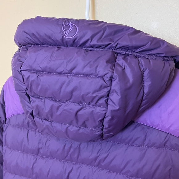 Fjallraven Keb Touring Down Puffer Jacket - Women's Size M - Purple - Picture 8 of 16
